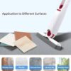 Mini Mop for Kitchen with Sponges Portable Self Squeeze Strong Absorbent Magic Wiper for Kitchen Small Sponge Mop Self Squeezing Wet & Dry Use for Bathroom Wall Glass Car Table Home - Image 4