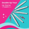 Swiss Beauty Craze Duo Non transferable Lipstick | 2-in-1 Long lasting Lip Colours with Satin Matte Finish | Shade- Peach Me Pink, 2g - Image 2