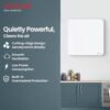 Polycab Freshly Prime 150mm Energy Efficient Exhaust fan for Kitchen, Bathroom | Noiseless ventilation, Sleek Design Easy to Clean | High Speed, Powerful Motor, 100% Copper, 3 Yrs Warranty【White】 - Image 4