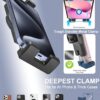 Mobile Holder for Car 360° Rotation, Multifunctional Drive Easy Rearview in Rotatable Stand Mount, Adjustable Hanging Anti Shake Rearview Mirror Phone Holder for All Mobile Phones. - Image 6