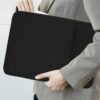 Dyazo 13-13.3" inch Laptop Sleeve case Cover Bag Compatible for All Notebooks Such as Mac Book Pro or Air 2023-2021 M2 M1 with Front Accessories Pocket Neoprene Black - Image 4
