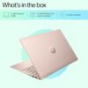 HP Pavilion x360, 13th Gen Intel Core i7-1355U (16GB DDR4, 512GB SSD) Microsoft 365* Office24, Win 11, Touchscreen, IPS,14-inch(35.6cm) Laptop, Iris Xe, Backlit, 5MP Camera,Rose Gold, 1.5kg, ek1152TU - Image 13