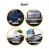 Dyazo Large World Map Anti-Slip Extended Desk Mat| Mouse Pad | Water Resistant Mat for Laptop| Computer Size 800 x 300 mm (Black No Logo) - Image 7