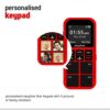 senior world Easyfone Star - Sim 1.7 inch Kids Phone with Safety Features Like Photo Speed dial, Simple menu, SOS, Incoming Call Restriction, SOS etc Red - Image 8