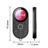 itel Circle 1 | Unique Design with Round Screen Mobile Phone | 500mAh Battery | 1.32" Display BT Call | Black - Image 4