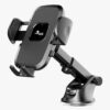 Kratos Grip X3 Premium Mobile Holder for car Dashboard/Windshield with Back Button car Mobile Holder Rotatable 360 Car Mount with Suction Cup Compatible with 4 to 7" Smartphone, Phone Holder in car