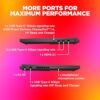 HP OMEN Gaming, 13th Gen Intel Core i7-13620H, 8GB NVIDIA RTX 4060, 16GB DDR5, 1TB SSD, 16.1-inch(40.9cm), 144Hz, IPS, FHD Gaming Laptop, RGB Backlit KB, B&O(Win 11, Office 21, Black, 2.35kg) wd0012TX - Image 13