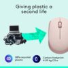 Logitech M171 Wireless Mouse for PC, Mac, Laptop, 2.4 GHz with USB Mini Receiver, Optical Tracking, 12-Months Battery Life, Ambidextrous - Pink - Image 4