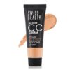 Swiss Beauty All-In-One Lightweight CC Cream with SPF 30 | Cover, Correct and Conceal | For Natural, Medium coverage | Shade- 05 Sand Beige, 25g |