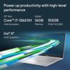 ASUS Vivobook 15,13th Gen,Intel Core i7-13620H(Intel UHD iGPU/16GB RAM/512GB SSD/FHD/15.6"/60Hz/Backlit Keyboard/Windows 11/M365 Basic (1Year)*/Office Home 2024/Cool Silver/1.70 kg) X1502VA-BQ837WS - Image 2