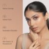 Swiss Beauty Flawless Finish Foundation | Medium Coverage | Lightweight |Oil-Free Formula |Radiant Finish | Shade - Natural Beige, 40gm - Image 3