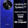 realme P1 Speed 5G (Brushed Blue, 12GB RAM, 256GB Storage)| 24GB DRAM | Expandable Upto 2TB | 6.67" Full HD+ Display | 50MP + 2MP Rear Camera | 16MP Front Camera | Dimensity 7300 Energy Processor