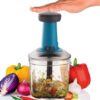 Industries Food Chopper, Vegetable Chopper, Onion Chopper, Garlic Chopper Hand Chopper for Vegetables Large Chopper