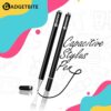 Stylus Pen for Android Tablet & iOS All Touchscreen Devices Capacitive Universal Smart Pen Pencil with Fine Point Disc Tip Lightweight Metal Body and Magnetic Cover for Mobile Phone iPad Tab - Black - Image 6