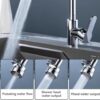 Tap Extender for Kitchen Sink, 3 Spray Modes Faucet Head Replacement, Sink Sprayer Faucet Tap Extender, Aerator with Stretchable Hose Attachment, Water Outlet for Kitchen, Bathroom (2) - Image 3