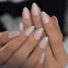 Gush Beauty Press On Nails | Reusable Extensions | Artificial Nails Set | Long Lasting Design | Glue Tabs and nail glue included | Pack of 24 Nails | For women (Aura - Short Round) - Image 3
