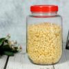 Yera Glass Aahaar Jars Storage Container, 2425 ML | Clear, Durable & Elegant Kitchen Organizer | Multipurpose Airtight Storage Jars Container for Food, Pulses, Spices, Cookies, Snacks | (Bulk Pack).