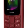 Nokia 106 Single Sim, Keypad Phone with Built-in UPI Payments App, Long-Lasting Battery, Wireless FM Radio & MP3 Player, and MicroSD Card Slot | Red - Image 2