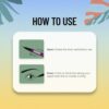 Swiss Beauty Colour Me Bright Matte finish Sketch Eyeliner with soft pen tip applicator | Quick Drying | Waterproof, smudge-proof eyeliner | Shade - Passion Green, 0.7ml - Image 6