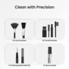 Clean N 19 in 1 Smart Gadget Cleaning Kit for Smartphones, Tablets, Laptops, Earbuds(White) - Image 5