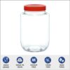 Yera Glass Aahaar Jars Storage Container, 2425 ML | Clear, Durable & Elegant Kitchen Organizer | Multipurpose Airtight Storage Jars Container for Food, Pulses, Spices, Cookies, Snacks | (Bulk Pack). - Image 5