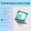 HP Pavilion Plus, 13th Gen Intel Core i5-1335U, 16GB DDR5, 512GB SSD, (Win11, Office21, Silver, 1.44 kg),IPS, Anti-glare, 14-inch (35.6cm) WUXGA Laptop, Intel Iris Xe graphics, 5MP IR camera, ew0116TU - Image 3