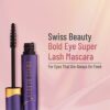 Swiss Beauty Bold Eye Super Lash Waterproof Mascara For Thicker Lashes |Smudge Proof Mascara For Eye Makeup| Black, 7.5Ml | - Image 2