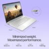HP 15s, 12th Gen Intel Core i3-1215U, 8GB DDR4, 512GB SSD, (Win 11, Office 21, Silver, 1.69kg), Anti-Glare, 15.6-inch (39.6cm) FHD Laptop, Intel UHD Graphics, HD Camera, Dual Speakers, fy5011TU - Image 9