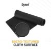 Dyazo Large World Map Anti-Slip Extended Desk Mat| Mouse Pad | Water Resistant Mat for Laptop| Computer Size 800 x 300 mm (Black No Logo) - Image 6