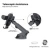 Portronics Clamp M2 Adjustable Car Mobile Phone Holder Stand for Dashboard & Windshield, 360° Rotational, Strong Suction Cup, Compatible with 4 to 6 inch Devices(Black) - Image 4