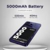 Lava O3 Pro (Glossy Purple, 4 GB RAM, 128 GB Storage)| Bigger 6.56" HD+ Display | 50 MP AI Triple Rear Camera | 8 MP Front Camera| 5000 mAh Battery | 10W Charging | Charger in Box - Image 4