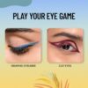 Swiss Beauty Colour Me Bright Matte finish Sketch Eyeliner with soft pen tip applicator | Quick Drying | Waterproof, smudge-proof eyeliner | Shade - Passion Green, 0.7ml - Image 4