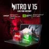 Acer NITRO V 15, AMD Ryzen 7-7735HS octa-core processor, NVIDIA GeForce RTX 4050- 6 GB GDDR6(16GB DDR5, 512GB)IPS FHD, 15.6"/ 39.62cm, 144Hz, Win 11 Home, Obsidian black, 2.1KG, ANV15-41 Gaming Laptop - Image 4