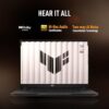 ASUS TUF Gaming, AMD Ryzen AI 9 HX 370, 2.0GHz, NVIDIA GeForce RTX 4060, 32GB RAM, 2TB SSD, FHD 165Hz 400nits, 14", Windows 11, MS Office 2021, Jaeger Gray, 1.46KG, FA401WV-RG037WS Gaming Laptop - Image 10