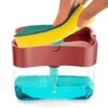 Oblivion 2-in-1 Soap Dispenser for Dishwashing – Liquid Holder Pump with Instant Refill, Durable & Efficient Kitchen Washing Accessory, Easy One-Hand Use (Pack of 1) (Multicolor) - Image 2