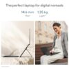 ASUS Zenbook Duo,14" 3K OLED, Touch Screen Laptop,Intel Core Ultra 9,(32GB RAM/1 TB SSD/Intel Arc iGPU/Windows 11/MS Office 365 Basic(1Year)*/Office Home 2024/Inkwell Gray/1.65 Kg),UX8406CA-PZ106WS - Image 12