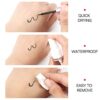 CALAILIS Magnetic False Eyelash and Magnetic Eyeliner Kit, Eye Makeup Waterproof Liquid Eye Liner, 3D Faux Mink Eye Lashes Natural Reusable Lashes 5 Pairs, Free Applicator(CY05) - Image 4