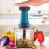 Industries Food Chopper, Vegetable Chopper, Onion Chopper, Garlic Chopper Hand Chopper for Vegetables Large Chopper - Image 2