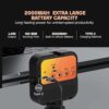 Tygot TG-X100 LED Video Light for Phone, Camera, Laptop, Meeting, Photography, and Lighting, with Clip & Type C, Dimmable & Rechargeable for Selfie Stick Tripod, 2000mAh, 4.5W - Image 6