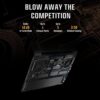 ASUS TUF F15 13th Gen, Intel Core i7-13620H Gaming Laptop(NVIDIA RTX 4060-8GB/140W TGP/16GB RAM/512GB SSD/FHD/15.6"/144Hz/RGB KB/90Whr/Windows 11/Office 2021/Mecha Gray/2.20kg) FX507VV-LP287W - Image 4