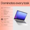 15, 13th Gen Intel Core i5-1334U, 8GB DDR4, 512GB SSD, (Win 11, Office 21, Silver, 1.59kg), Anti-Glare, 15.6-inch(39.6cm), FHD Laptop, Intel UHD Graphics, Backlit KB, 1080p FHD Camera, fd0220TU - Image 2