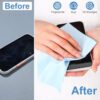 Microfiber Cleaning Polishing Cloth for Mobile Screen Camera Lense Tablets iPad Monitors Desktop Laptop Sunglasses and Other Glass Materials (Multi-Color) 6 x 7 Inches - Pack of 5 - Image 3