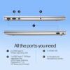 HP 15 AI Laptop, Intel Core Ultra 5 125H, 12 Tops, 16GB DDR5, 512GB SSD (Win11, Office 21, Silver, 1.65kg) IPS, 15.6-inch(39.6cm), 300 nits, FHD, Intel Arc Graphics, Backlit KB, FHD Camera, fd1099TU - Image 7