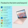 HP Pavilion x360, 13th Gen Intel Core i7-1355U (16GB DDR4, 512GB SSD) Microsoft 365* Office24, Win 11, Touchscreen, IPS,14-inch(35.6cm) Laptop, Iris Xe, Backlit, 5MP Camera,Rose Gold, 1.5kg, ek1152TU - Image 2
