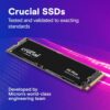 Crucial P3 Plus 1TB PCIe 4.0 3D NAND NVMe M.2 SSD, up to 5000MB/s - CT1000P3PSSD8 - Image 5