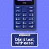 HMD 105 Keypad Phone with Built-in UPI App, Phone Talker, Long-Lasting Battery, Wireless FM Radio | Blue - Image 4
