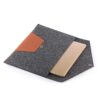GadgetBite Felt Matting Laptop Sleeve Case Cover with Hidden Magnet Compatible for MacBook Air & Pro M1/M2, 13 Inches All Laptops, Easy to Carry, Documents Carry, & Prevents Scratches(Grey) - Image 2