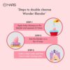 MARS Wonder Beauty Blender For Face Makeup | Pink Face Sponge Puff With Easy Hold | Gentle on Skin (3.0 gm) - Image 3