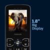 Motorola All-New A50 Dual Sim keypad Phone (with Voice Feature) | 1750 mAh Powerful Battery | 2 Years Replacement Warrenty| Rear Camera (Dark Blue) - Image 3