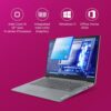 Lenovo IdeaPad Slim 3, Intel Core i5-12450H, 12th Gen, 16GB RAM, 512GB SSD, FHD, 14"/35.5cm, Windows 11, MS Office Home 2024, Grey, 1.37Kg, 83EQ0072IN, Alexa Built-in, 3 mon. Game Pass Laptop - Image 2